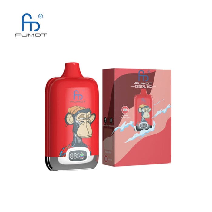 fumotFumot RandM Digital Box 12000 Disposable Vape (LED Display)fumot digital box disposable vape kit cherry